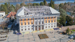 Du plomb à l'Hôtel de Ville d'Annecy : les capteurs enfin installés aux abords de la mairie Du plomb à l'Hôtel de Ville d'Annecy : les capteurs enfin installés aux abords de la mairie