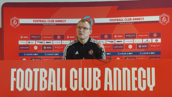 Ligue 2 : un RDV à domicile pour le dernier match de l'année du FC Annecy