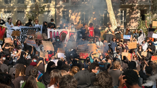 Mobilisation du 17 octobre : pr&egrave;s de 150 manifestants &agrave; Chamb&eacute;ry, un rassemblement &agrave; Annecy