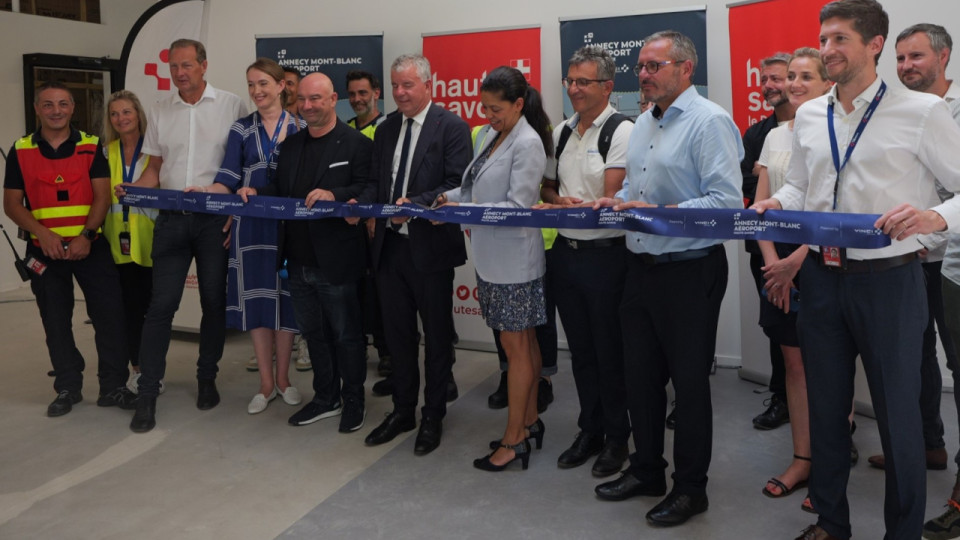 Annecy : L'a&eacute;roport d'Annecy fait peau neuve